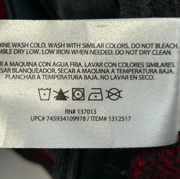 Orvis Men's Heavy Flannel Button Down Pockets - Picture 11 of 12